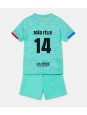 Barcelona Joao Felix #14 Alternativní dres pro děti 2023-24 Krátký Rukáv (+ trenýrky)